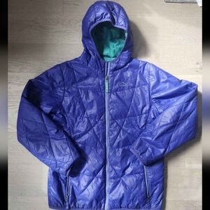 LL Bean Prima Loft Puff-N-Stuff girl's jacket size 14-16